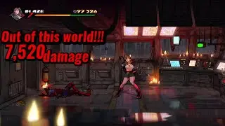 Streets of Rage 4 - Blaze x Tifa, Stage 3 [Mania+ v8, Perfect & Full combo, 123k - PB]