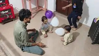 Anvi's play time with didi and bhaiya #cutebaby #baby #cute #playtime #siblingfun