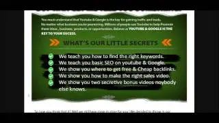 OurSecretX Youtube Ranker Review by Steve Robert