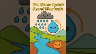 The Water Cycle&rsquo;s Secret Shortcuts (Runoff, groundwater, evaporation) - Educational Bedtime Story