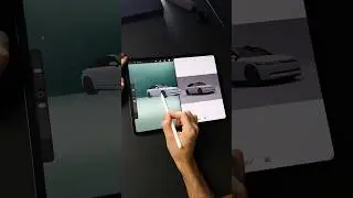 🤩 Best Sony Car Animation made on iPad #logoanimation #procreate #motiongraphics
