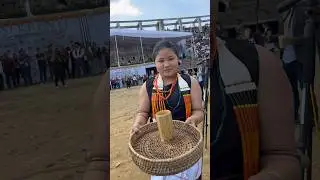 Beautiful attire of Angami Tribe at Sekrenyi festival 2024 #shortsfeed #ytshorts #shorts #trending