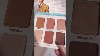 The Balm male domestic matte + shimmer eyeshadow palette/Face palette/makeup palette/makeuplover