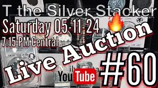 Live Auction 60 #silver #numismatics & fun!