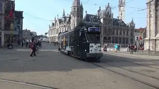 De Lijn BN PCC 6207 dewarmsteweek.be reclametram Veldstraat te Gent | tramlijn 24
