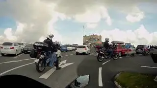 Motorcycle tour around Grossglockner with a tour map and descriptions