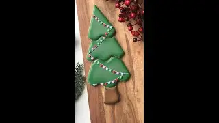 Stacked Christmas Tree Cookies by Emma's Sweets