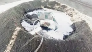Concrete mixing by hand #readymixconcrete | Relevant Vlogger