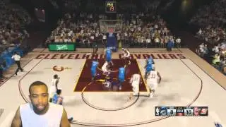 Nba 2k15 | OKC Vs Cleveland Cavaliers | Lebron James VS Kevin Durant FACECAM