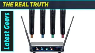 VocoPro HYBRIDQUADH1: The Best 4-Channel Wireless Mic System for Performers!