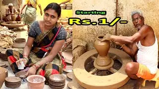 Clay POTS - Buy Wholesale & Retail, Making clay Pots by Hand, Ancient Method of Clay Pottery Factory
