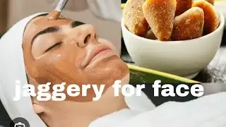 # Apply  jaggery on your face in this manner you will not get old age#