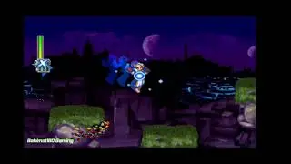 Megaman X6 N's Version Using X Falcon Armor vs Commander Yammark Amazon Area