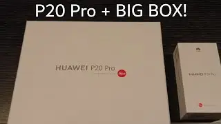 Unboxing : Huawei P20 Pro.      #p20pro  #unboxing #HuaweiMWC #mwc #ces #laica #Huawei #p30pro