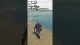 Difference between water graphics in GTA V and RED DEAD 2🌊💧 #gtav #shorts #reddead2