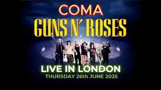 Guns N' Roses Performing 'Coma' At Wembley #gunsnroses #coma #wembleyarena #gnr #gnfr