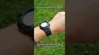 Gshock Mudman G-9000 - Wristroll  #mudman #gshock #wristroll