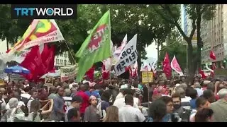 Brazilians protest against government reforms