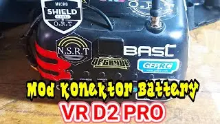 Cara Mod battery VR D2 PRO