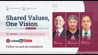 Shared Values, One Vision: Charterhouse UK &times; Charterhouse Lagos
