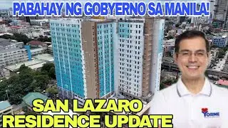 PABAHAY NG GOBYERNO SA MANILA YORME ISKO MORENO SAN LAZARO RESIDENCES 