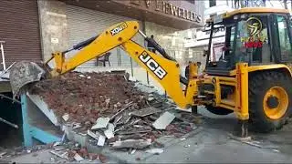 GHMC Demolition Drive in Kukatpally |HYD TV