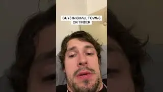 Guys in Small Towns On Tinder #fyp #funny #comedy #shorts #viral #dating #smalltown