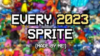 EVERY Pokemon Sprite that I made in 2023!