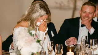 Emotional Father of the Bride Speech Brings His Daughter to Tears