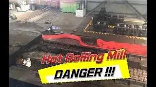 Hot Rolling Strip Mill.... #HotRolling #hotCoilSteel