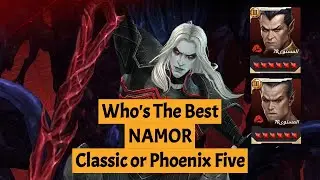 Who's The Best Namor Classic or Phoenix Five VS KNULL