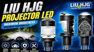 Upgrade Your Bike Headlight With LED dual vision BULB | Best LED Projector BULB | LIU HJG Projector 