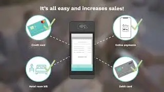 Trivec HandyPay - a handheld POS for restaurants