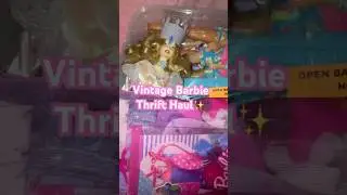Vintage Barbie Thrift Haul✨#barbie #vintagedoll #glinda #dolls #thrifthaul #goodwill #doll #thrift
