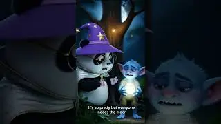 Momo's Magical Adventure: Saving the Moon | Friendship Story for Children