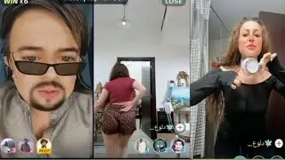 Waseem very funny tik tok live with zainab