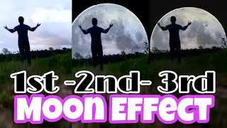 |Cinematic Moon Background  || moon effect  Magic video editor
