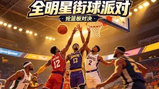 搶籃板攻略 #全明星街球派對