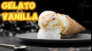 How to prepare and produce handmade  original Italian gelato ice cream #italy #vanilla  #icecream