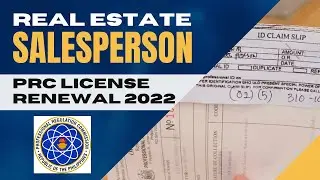 HOW TO RENEW PRC REAL ESTATE SALESPERSON LICENSE 2022