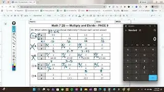 Math 7 2B Q4 Table Proportionality