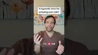 instantly reduce pain with this easy hypnosis trick #mindovermatter #painrelief #healingjourney
