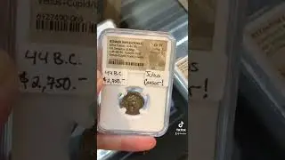 Julius Caesar Coin From 44 B.C!!! #shorts