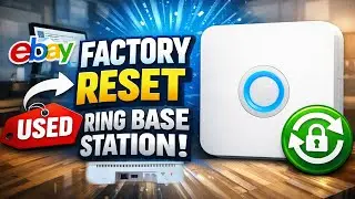 Сброс настроек базовой станции Ring к заводским настройкам