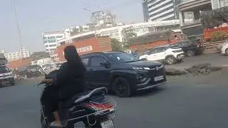 @ Bhumkar chouk Highway ch traffic baga .