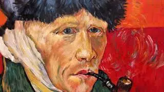 Self Portrait with Bandaged Ear and Pipe Van Gogh reproduction