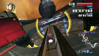 F-Zero GX - Cylinder Wave with Pink Spider (1'48