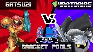 Smashido #23 - 4Artorias (Wolf) Vs. Gatsu21 (Samus) - Smash Ultimate Pools