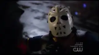 Arrow 5x21 Prometheus vs Green Arrow Fight Scene Part #1