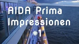 AIDAprima - Impressionen & Neuheiten #1 | Plaza, Spray Bar, Nightfly und mehr